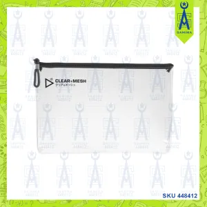 KCK CLEAR   MESH BAG 6060-A4 ASST COLOURS