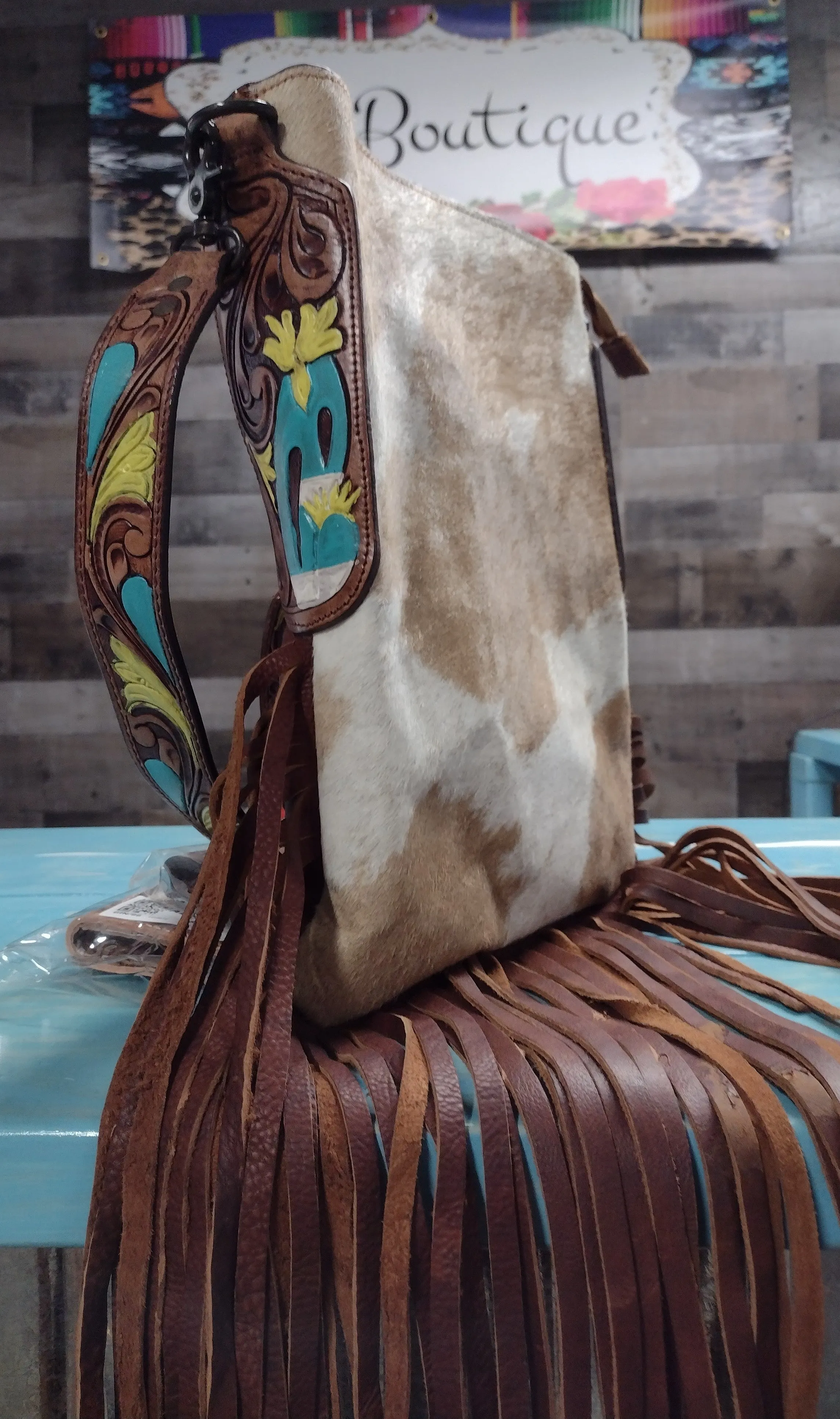 Large Fringed Crossbody