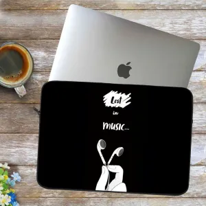 Lost In Music Double Side printed Laptop Sleeve with Vibrant Digital Prints – Protect Your Laptop in Style