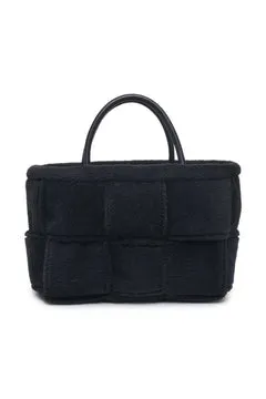 Malvina Teddy Woven Sherpa Tote Bag