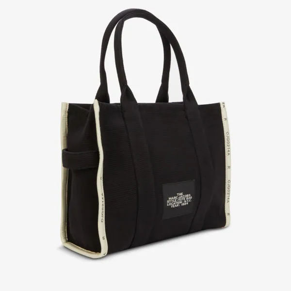 Marc Jacobs Large Jacquard Tote Bag, Black