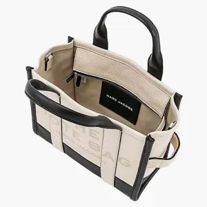 Marc Jacobs The Colorblock Small Tote Bag Black/natural