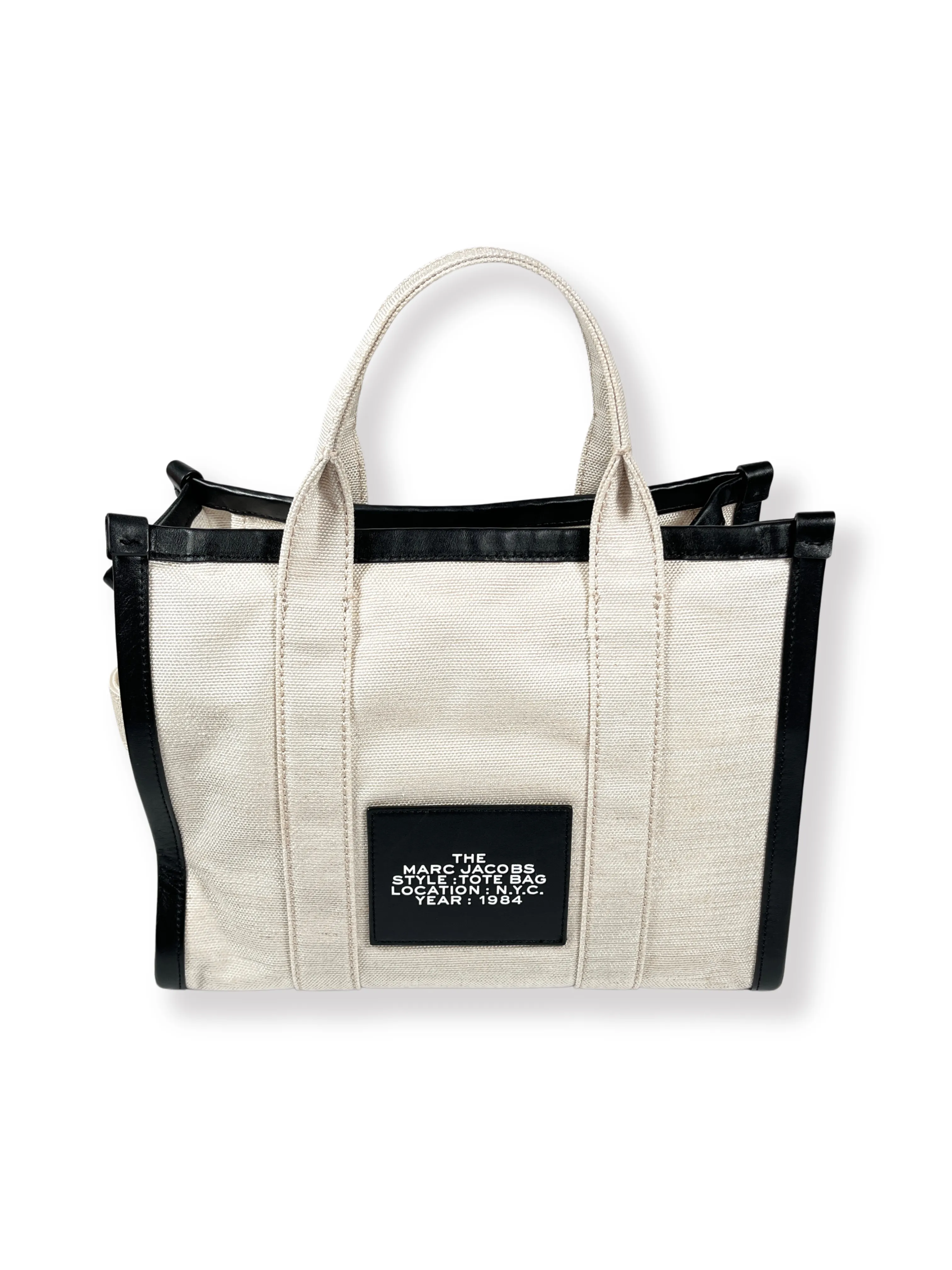 MARC JACOBS - THE MEDIUM CANVAS TOTE BAG