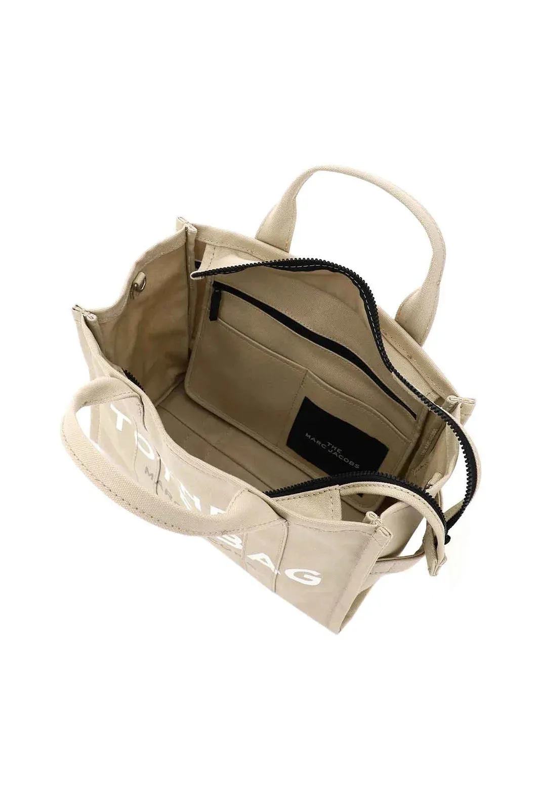 New Nordstrom Authentic MARC JACOBS (THE) The Small Tote Bag in Beige with black strap! Retails $300 