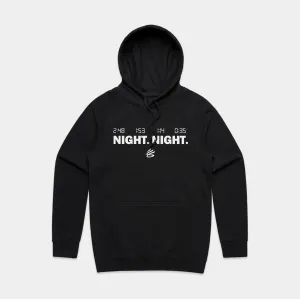 Night Night Mens Hoodie (Black)