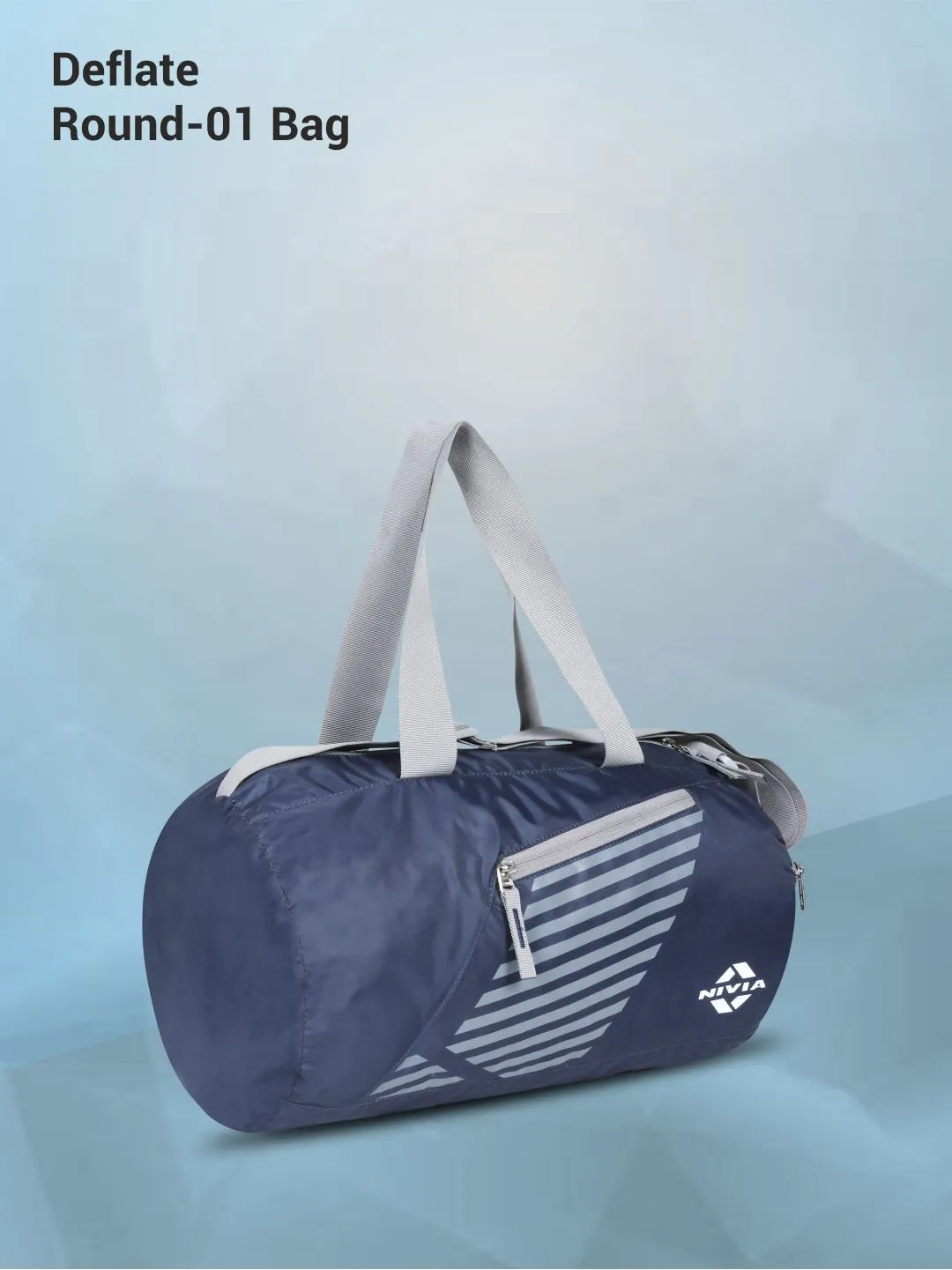 NIVIA Deflate Round  01 Bag 19.5L (Navy Blue)