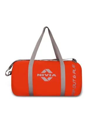 NIVIA Enfold 01 Round Bag 18L (Red/Grey)