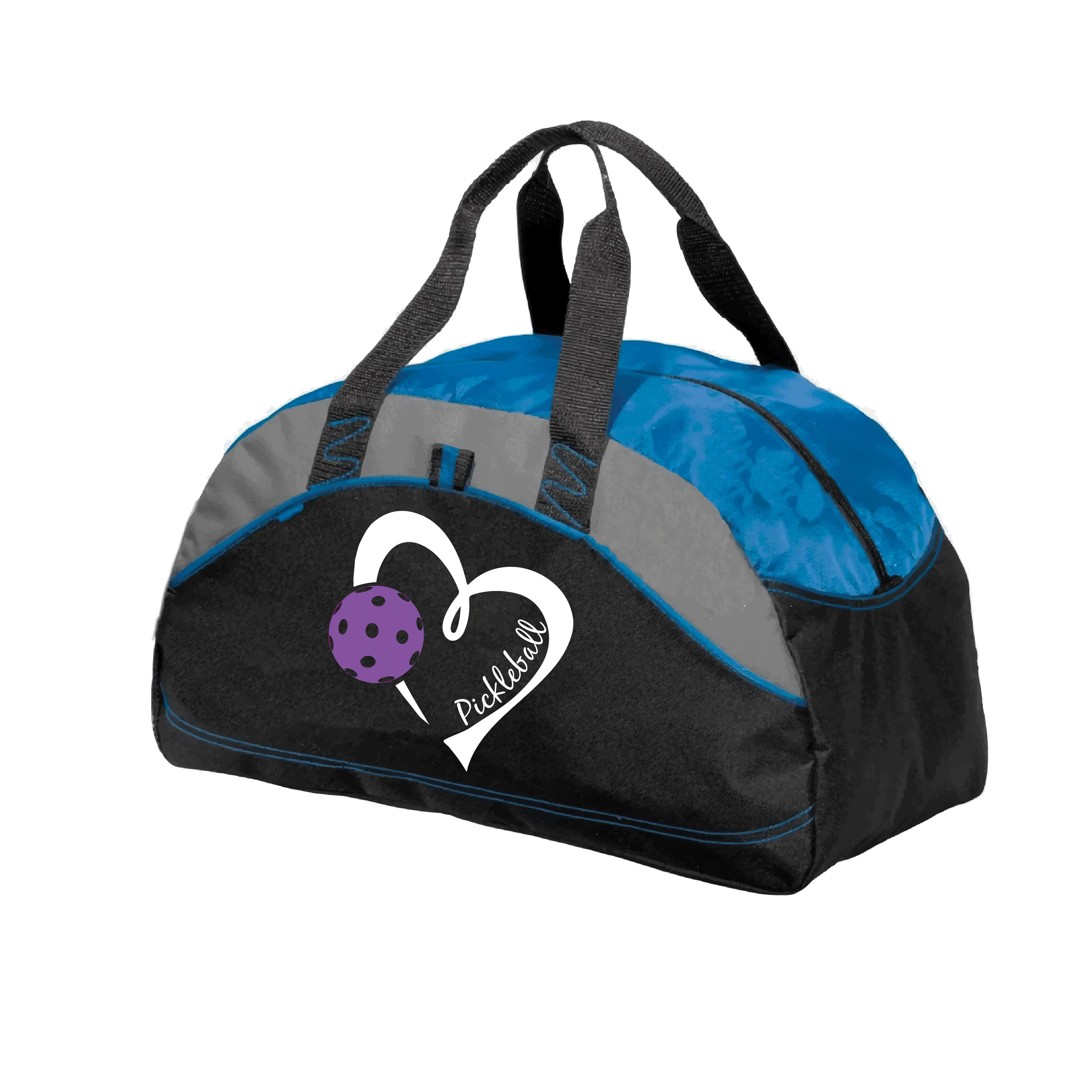 Pickleball Love (Purple) | Pickleball Sports Duffel | Medium Size Court Bag