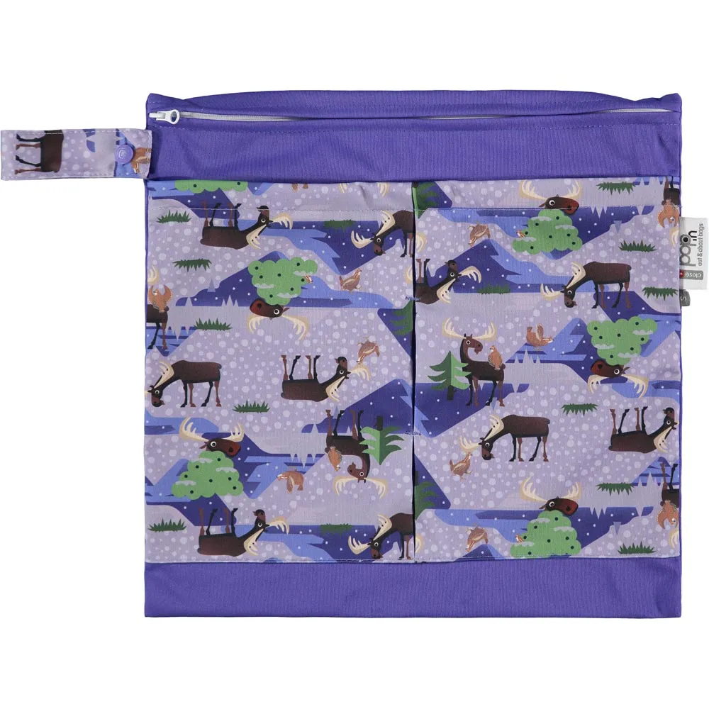 Pop-in Moose Small Tote Bag