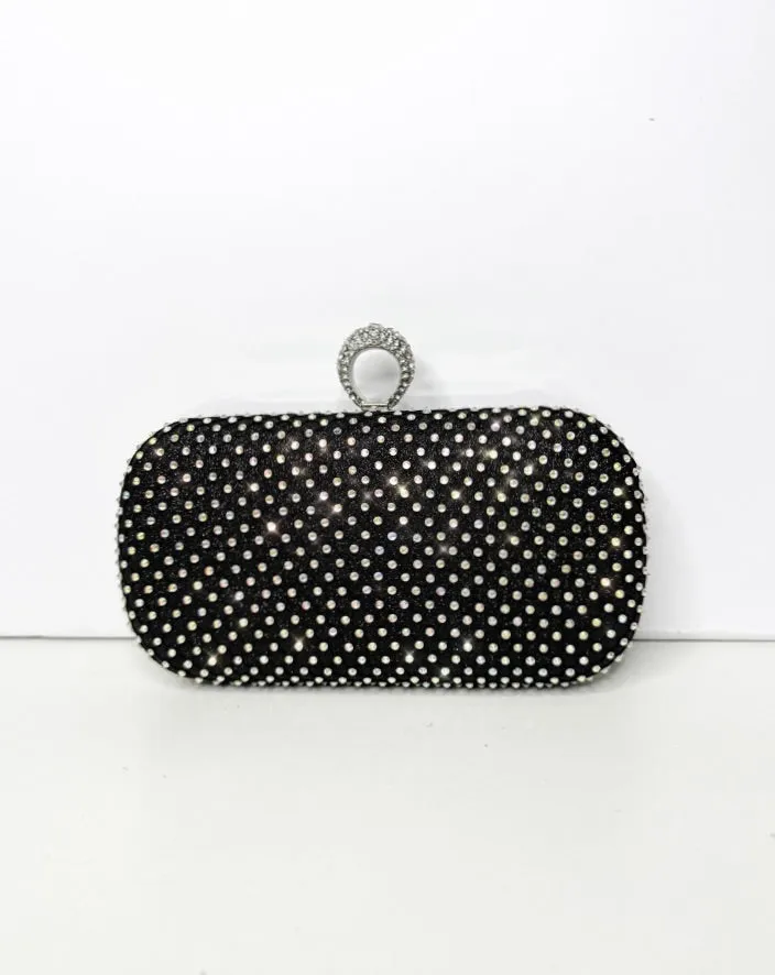 Royal Nightfall Clutch - Black