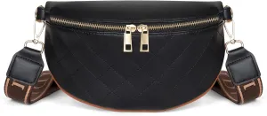 Small Crossbody Bags for Women Stylish Fanny Pack and Waist Belt Purse with Sling Shoulder Design, Adjustable Strap for Travel and Casual Walking
