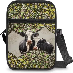 Small Messenger Bag Small Crossbody Bags for Women Men Sling Bag Shoulder Bag with Multi Pockets