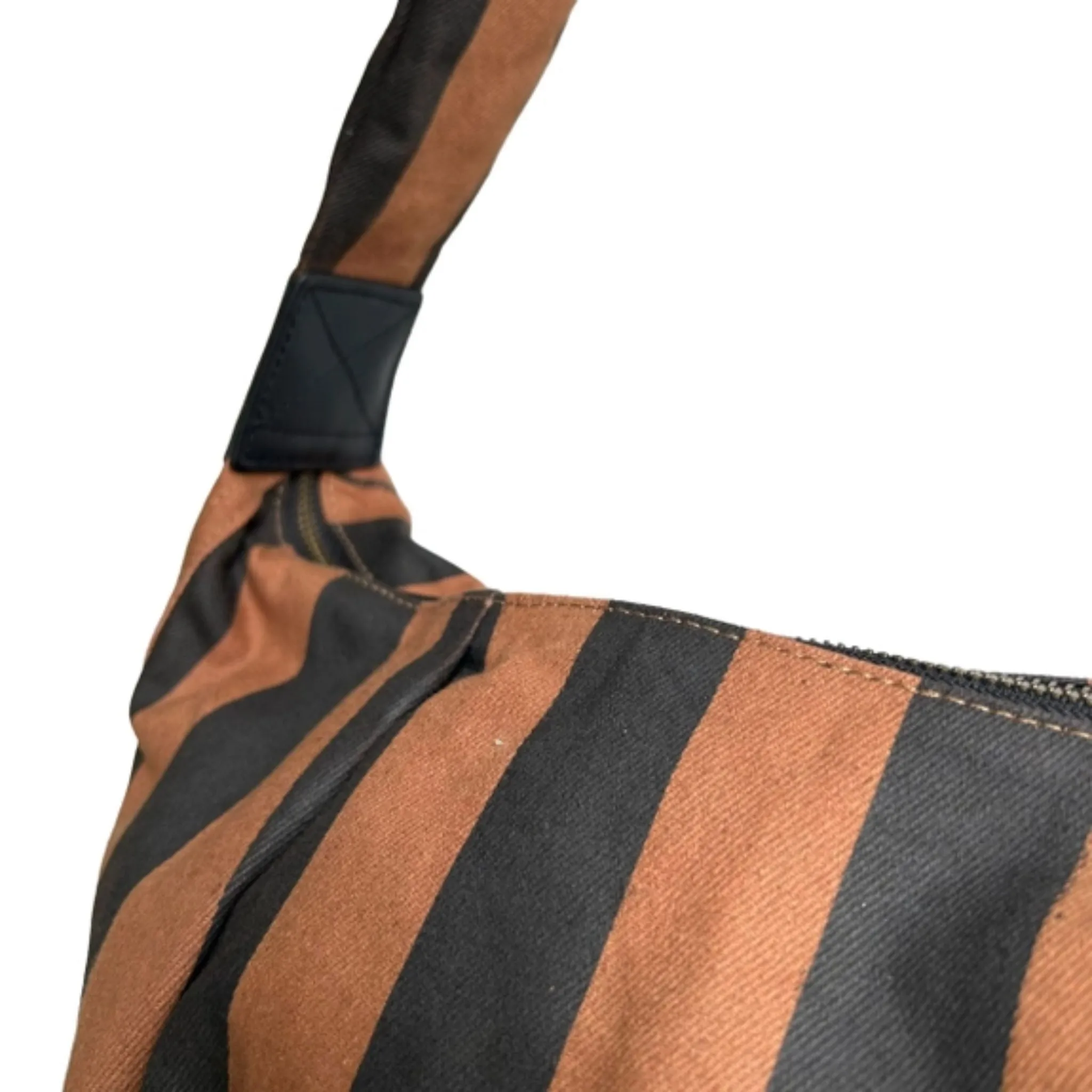 Striped Crossbody Sling bag (two sizes)