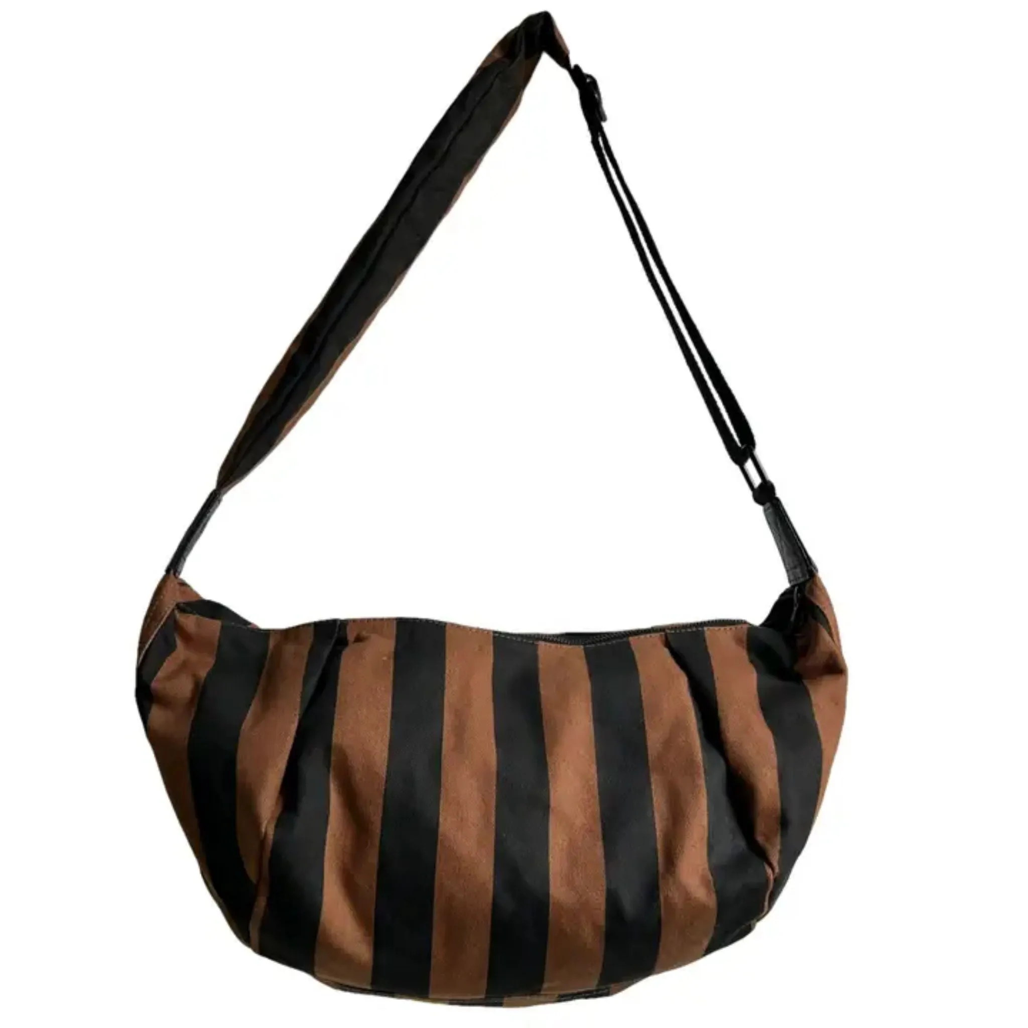 Striped Crossbody Sling bag (two sizes)