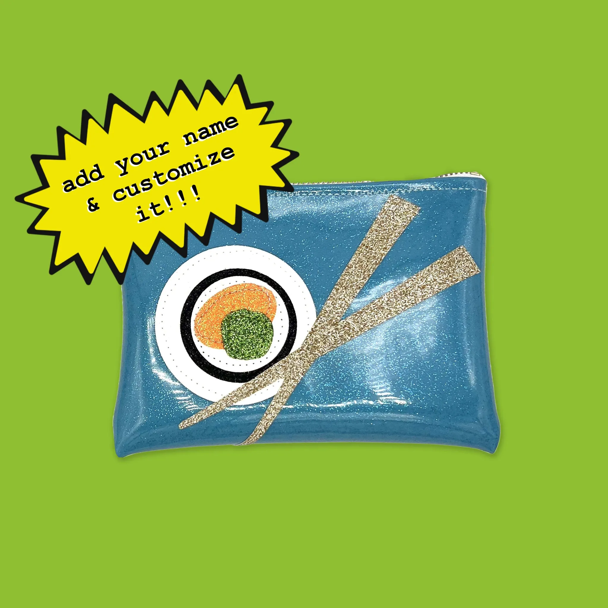 Sushi Midi Clutch! 🍣 Roll with Style!