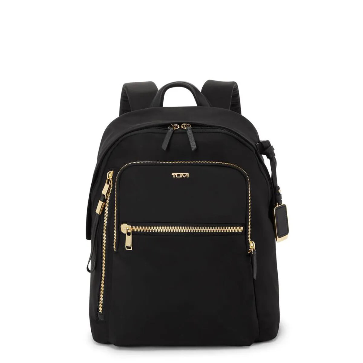 Tumi Voyageur Halsey Backpack- Black/Gold