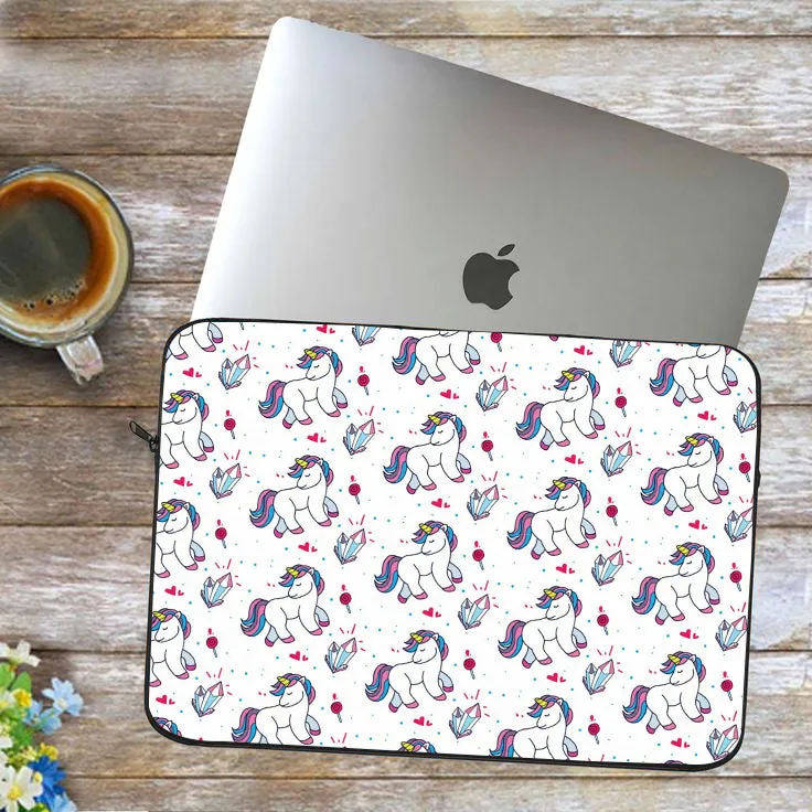 Unicorn Double Side printed Laptop Sleeve with Vibrant Digital Prints – Protect Your Laptop in Style