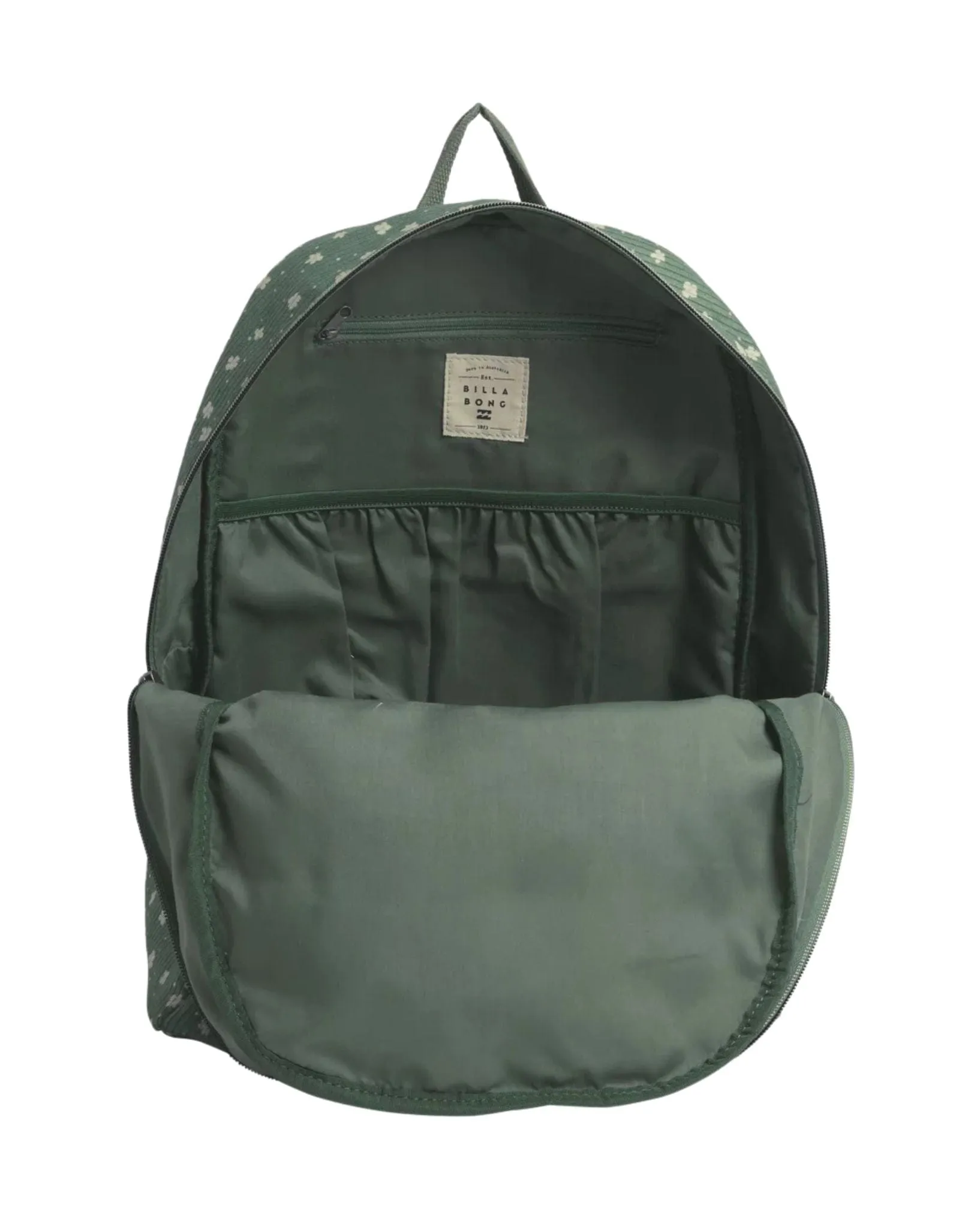 Womens Backpack - In The Green Schools Out