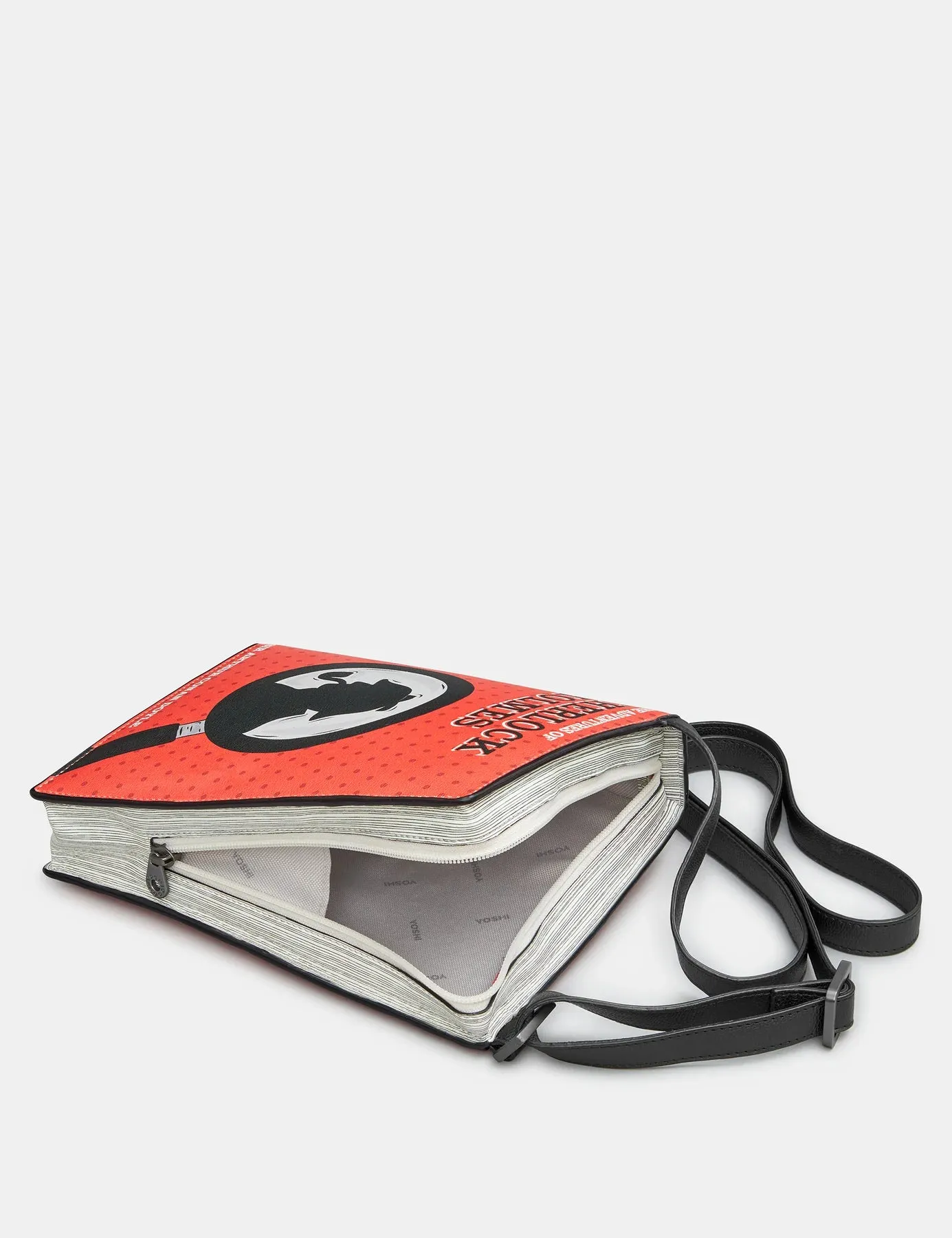 Yoshi Sherlock Holmes Crossbody Handbag RED YB237 LBR SH 1